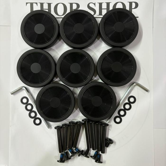 TERLARIS roda koper 55 mm double wheel Slazenger samsonite delsey navy condotti antler universal