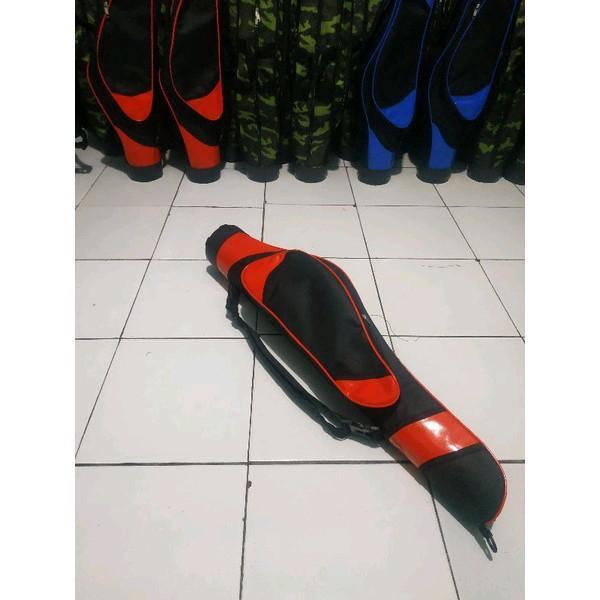 Tas Joran Pancing Hard Case 120 Cm Fiber + Mangkok Tas Joran Laut Tas Joran 2 Set Pancing Tas Joran