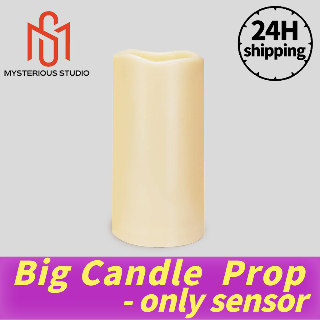 Secret room escape game mechanism props Electronic puzzle superb 1987 GY mysterious studio Candle