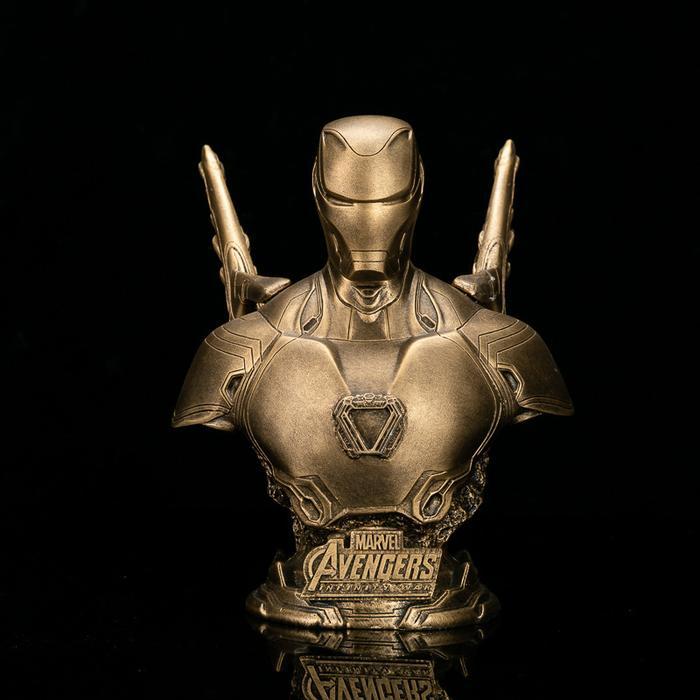 Mk50 Iron Man Bust Gk Resin Model The Avengers Bust Statue Exquisite
