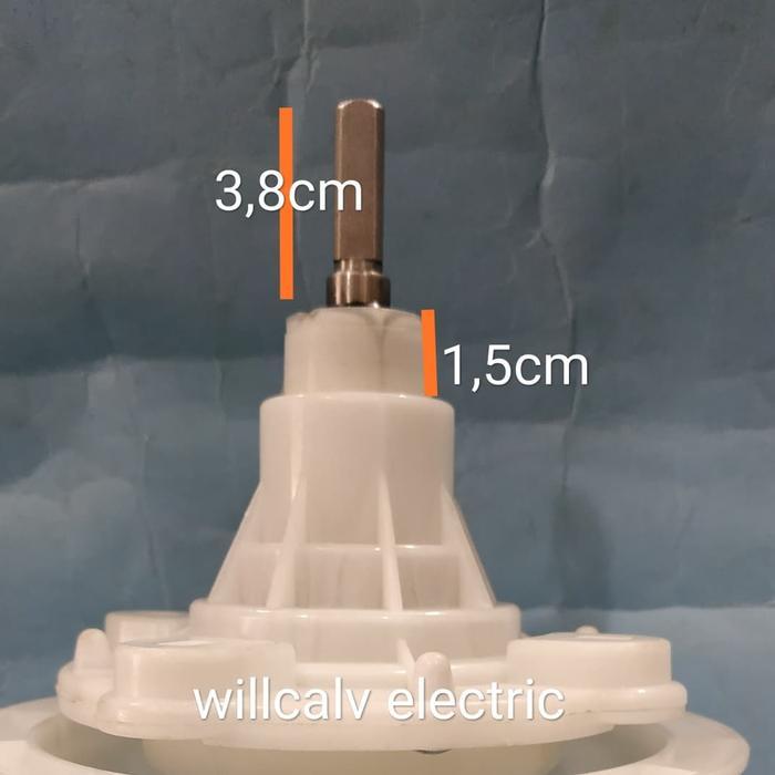 GEAR BOX BOK MESIN CUCI SANKEN 2 TABUNG AS KOTAK - GEAR BOX SANKEN