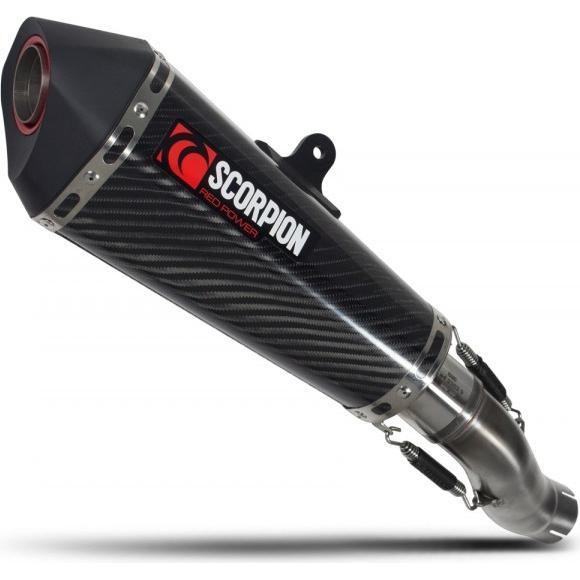 Knalpot Slip On Glossy Carbon Scorpion Honda Cb500X Original