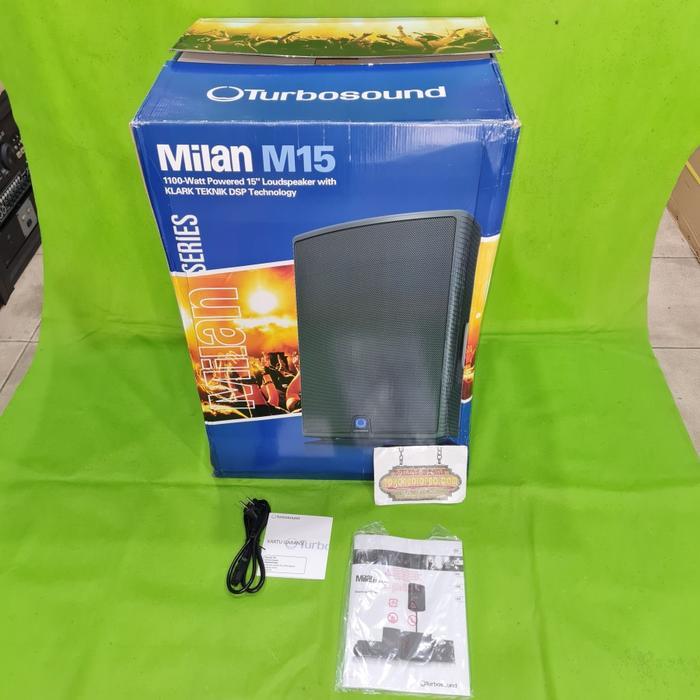Turbosound Milan M15 2-Way Speaker Aktif Original M-15 Co