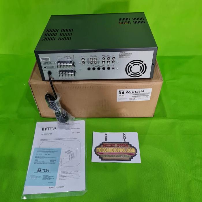 Toa Za2128M Pa Amplifier Stereo Toa Za-2128M Mixer Amplifier Toa Co