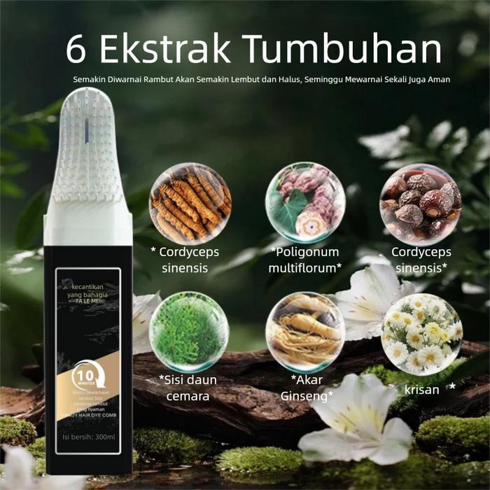Pomade Warna Rambut Hitam Coklat Tua 10 Menit Pewarnaan Di Rumah Tahan Lama Terlaris Pewarna Rambut