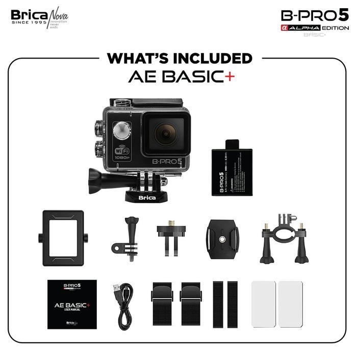 Brica B-Pro 5 Alpha Edition Basic+ Hitam - Action Camera