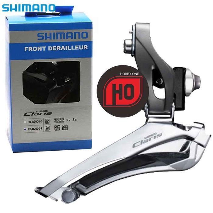SHIMANO CLARIS FD-R2000-F Front Derailleur Brazed-On Mount 2x8 Speed EFDR2000F