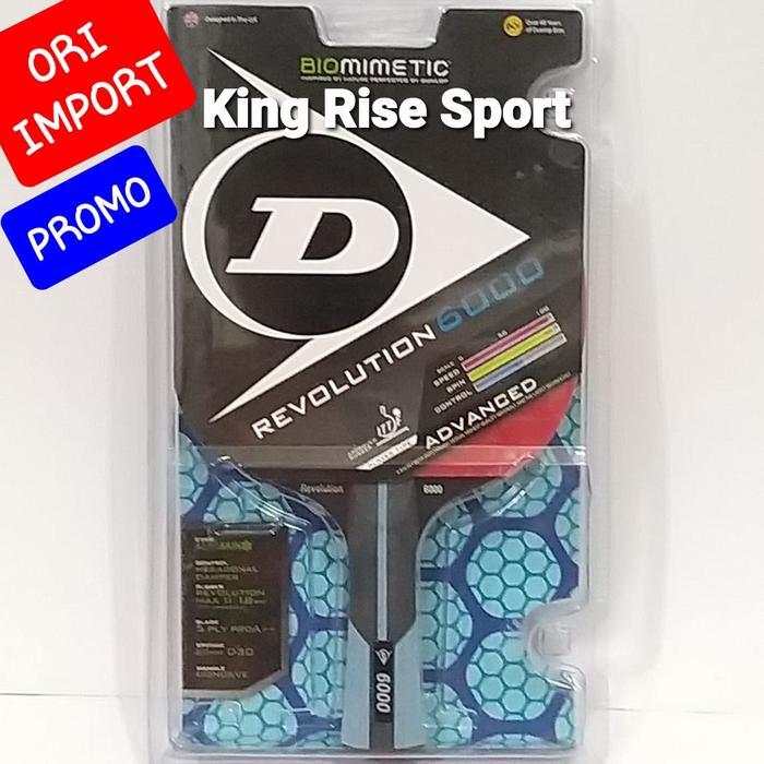 BET TENIS MEJA/ PINGPONG DUNLOP REVOLUTION 6000