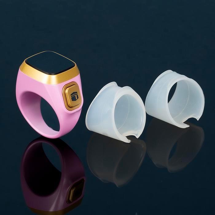 ZIKR RING D2 Cincin Tasbih Digital Hitung Zikir Harian Muslim Modern Baterai Tahan Lama Cincin