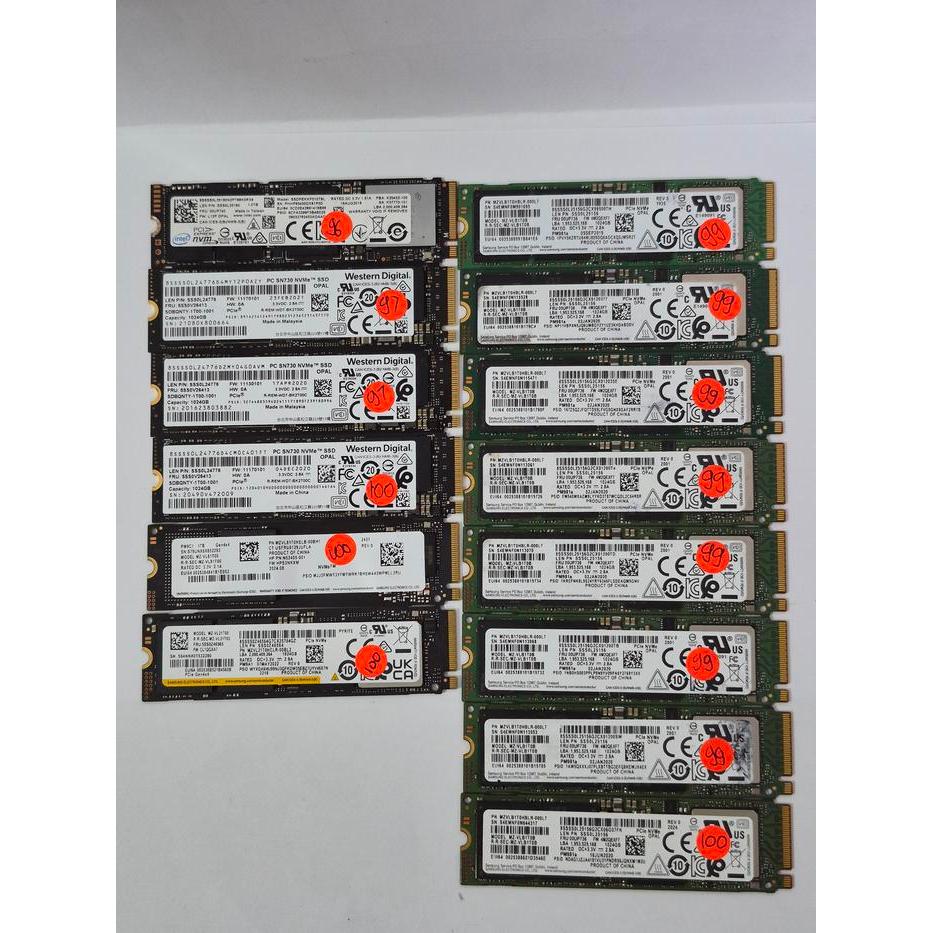 SSD NVMe 1TB SK hynix, Samsung, Micron, Intel - PGN