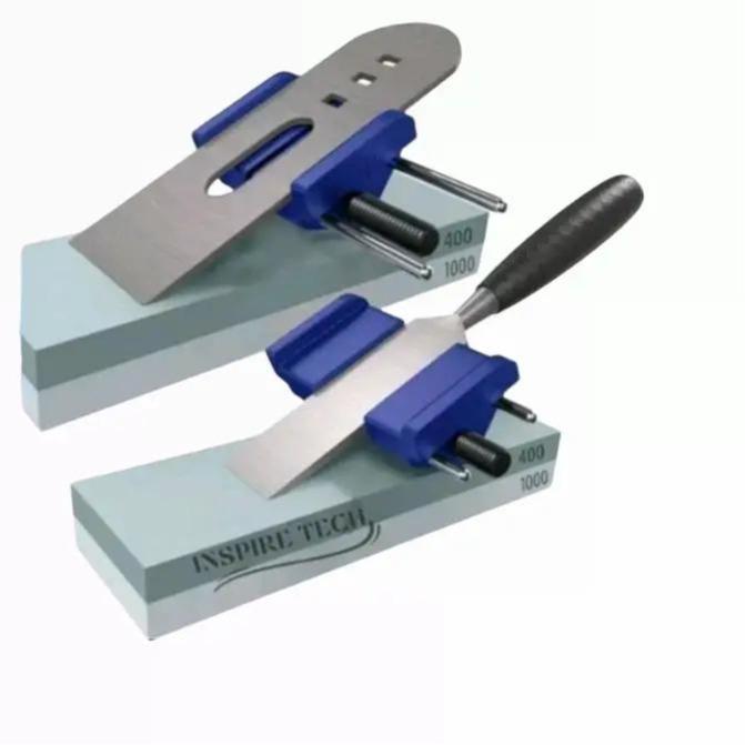 Honing Guide Alat Pemandu Pengasah Pahat dan Kapak - Baja Karbon Kuat