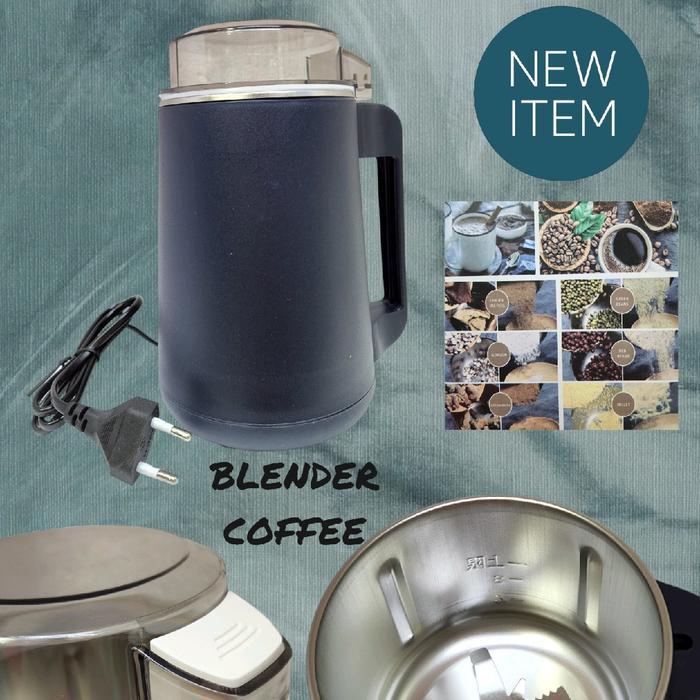 Grinder Coffee Multifungsi Blender Chopper Penggiling Kacang Keledai Kopi Bubuk