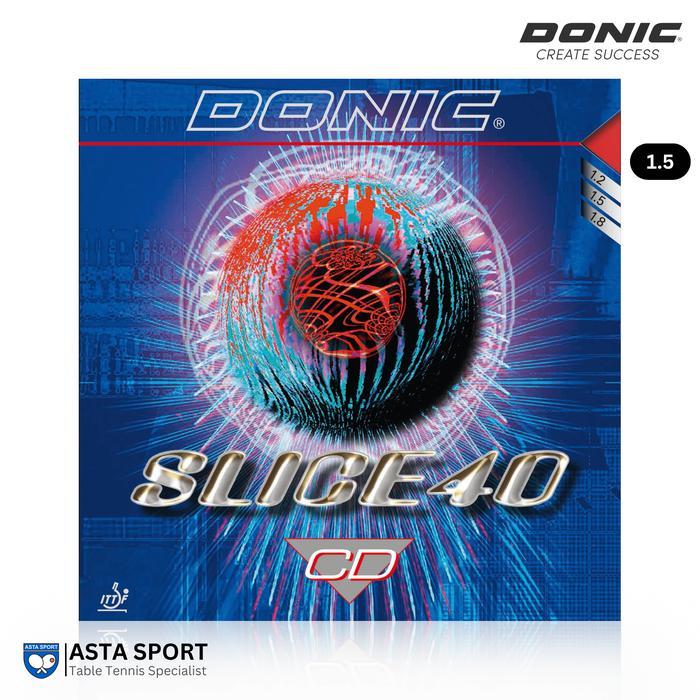 Donic Slice 40 CD Karet Pingpong Tenis Meja