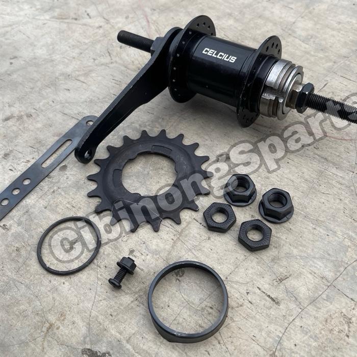 Murah Hub Nap Rem Terpedo Torpedo 36T Hole Sepeda BMX Fixie Ontel New Non COD