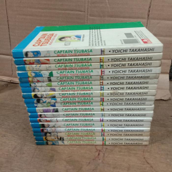 komik captain tsubasa world youth verssion 1-18 tamat