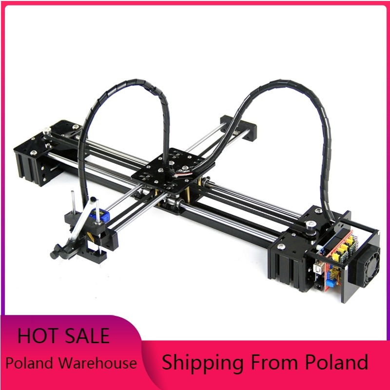 DIY Mini Cnc Router Machine Drawbot Pen Drawing Robot Machine Lettering Corexy XY Plotter CNC