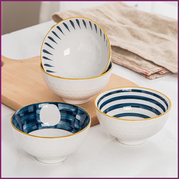 Eatkit [SNI] MANGKUK KERAMIK MANGKUK KERAMIK SATUAN HAMPERS MANGKUK KERAMIK CANTIK MANGKUK KOREA