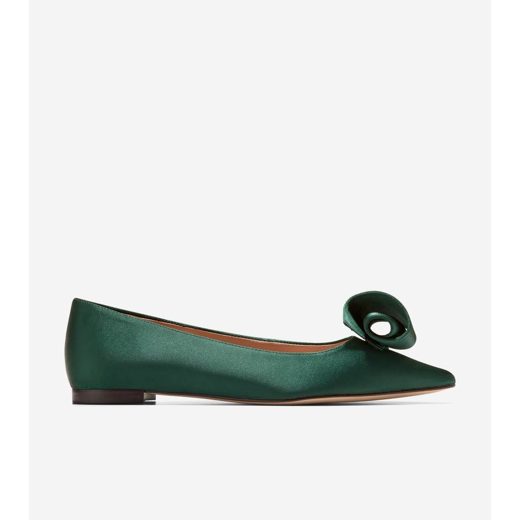 Cole Haan Women Florette Skimmers - Sepatu Wanita (Green)