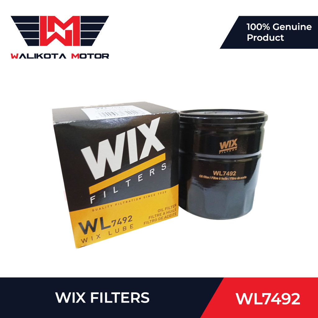 WIX OIL FILTER SARINGAN OLI WL7492 - MOBIL FORD RANGER 3000CC EVEREST 2500CC ORIGINAL