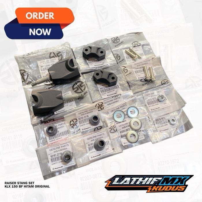Termurah Raiser Riser Reser Stang Klx Bf Hitam Original