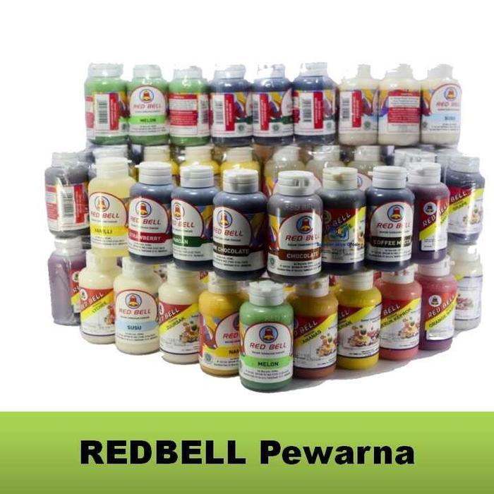 (6 pcs x 55ml) REDBELL PASTA Aneka Varian Rasa (PERISA & PEWARNA) pasta matcha kemasan pasta rasa
