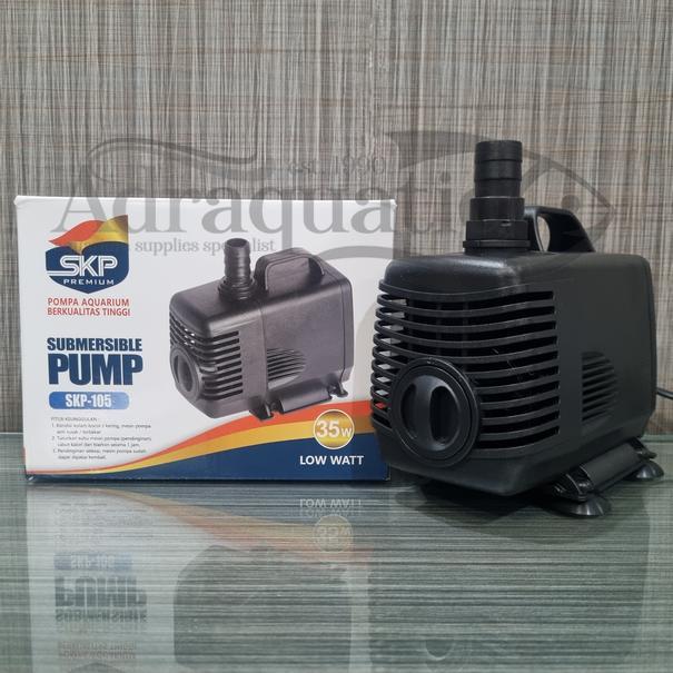 SKP-105 SUBMERSIBLE PUMP POMPA AIR CELUP FILTER AQUARIUM KOLAM AERASI