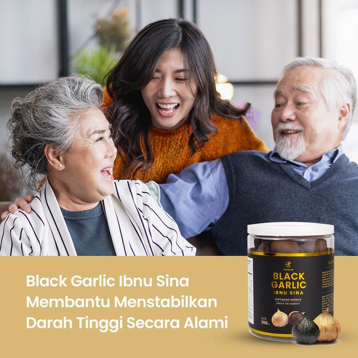 Black Garlic Bawang Hitam Ibnu Sina Superfood 200Gr