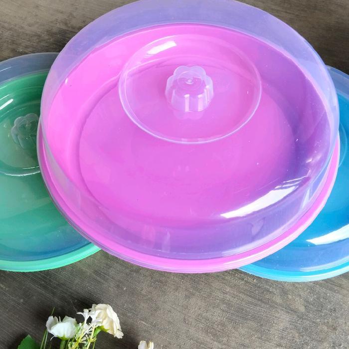 Tempat Kue, Roti/ Wadah Gorengan Bulat Tebal