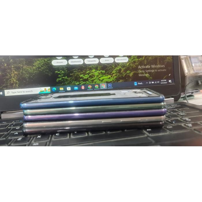 FRAME BEZEL TULANG TATAKAN LCD SAMSUNG A52S A528 COPOTAN ORIGINAL 100%