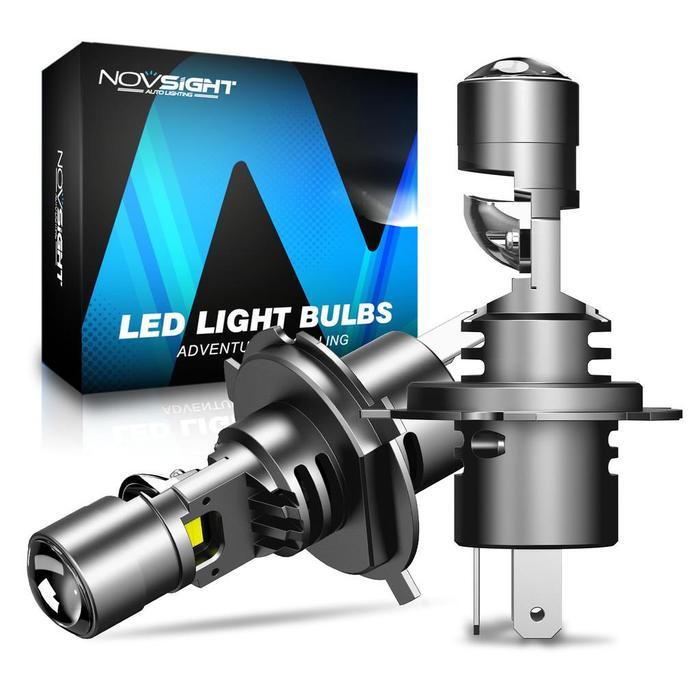 Novsight N91 2PCS Lampu mobil 60W / Satu pasang 17000LM bohlam lampu depan LED untuk mobil warna