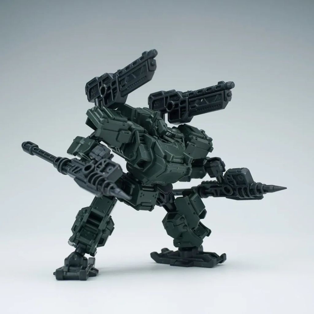 Sheik Mainland 3MIN Project MUS-A4 FortiShield 3 IN 1 Mini Assembly Mech Robot, Ketor Transfomation