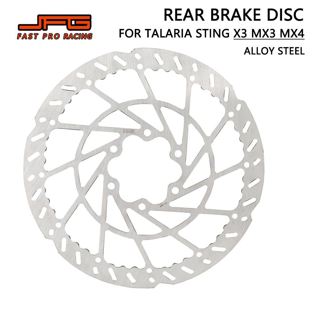 Motorcycle Accessories Rear Brake Disc Rotor For Talaria Sting TALARIA X3 MX3 MX4 Electric Vehicle
