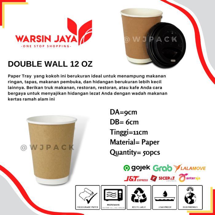 PAPER CUP DOUBLE WALL ISI 25PC
