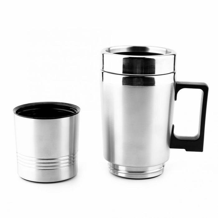 MUG GELAS STAINLESS CAR MUG PEMANAS MOBIL MUG GELAS PEMANAS ELEKTRIK