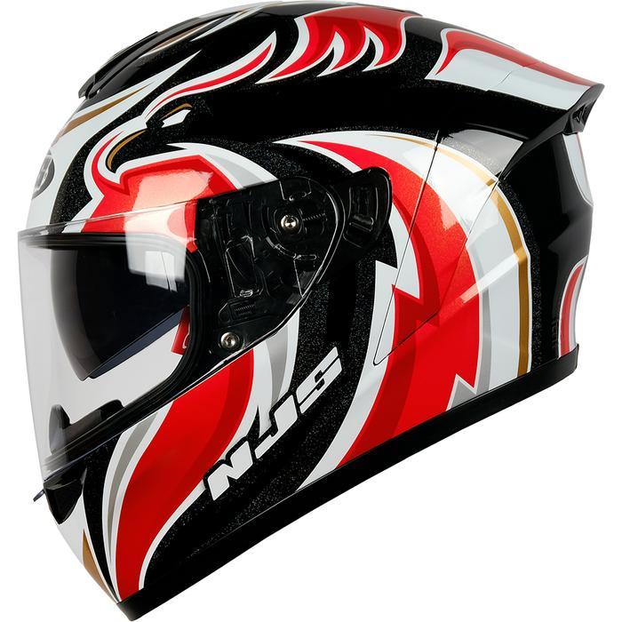 NJS ZX-1 Gelora - Helm Full Face NJS ZX1 ZX Motif ZX Gelora Helm NJS NJS ORI SNI