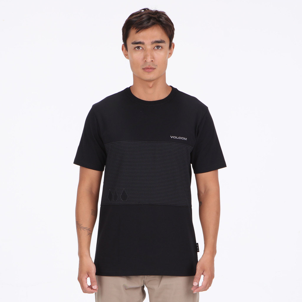 VOLCOM - MCT OLSEN SHORT SLEEVE TEE BLACK
