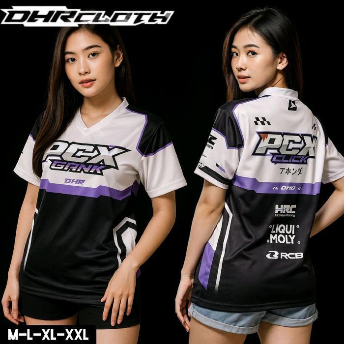 Best Seller Baju Jersey Pcx Gank Racing Full Printing Sport Original
