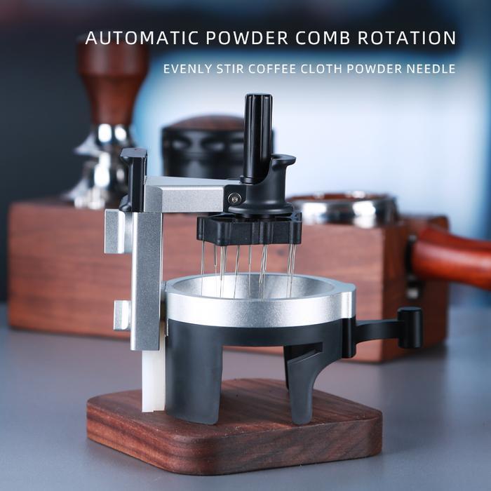 ESPRESSO STIRRER DISTRIBUTION TOOL ROTATE COFFEE STIRRER FOR ESPRESSO COFFEE MACHINE WITH GRINDER
