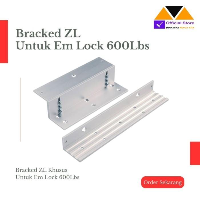 Bracket Zl Electro Magnetic Lock 600 Lbs Bracket Em Lock 600 Lbs
