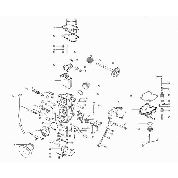 O-Ring Adaptor Funnel Karburator Tmr Mikuni