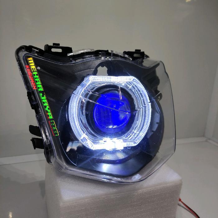LAMPU LED PROJIE BILED BEAT KARBU ALA BILED Foto Kabel