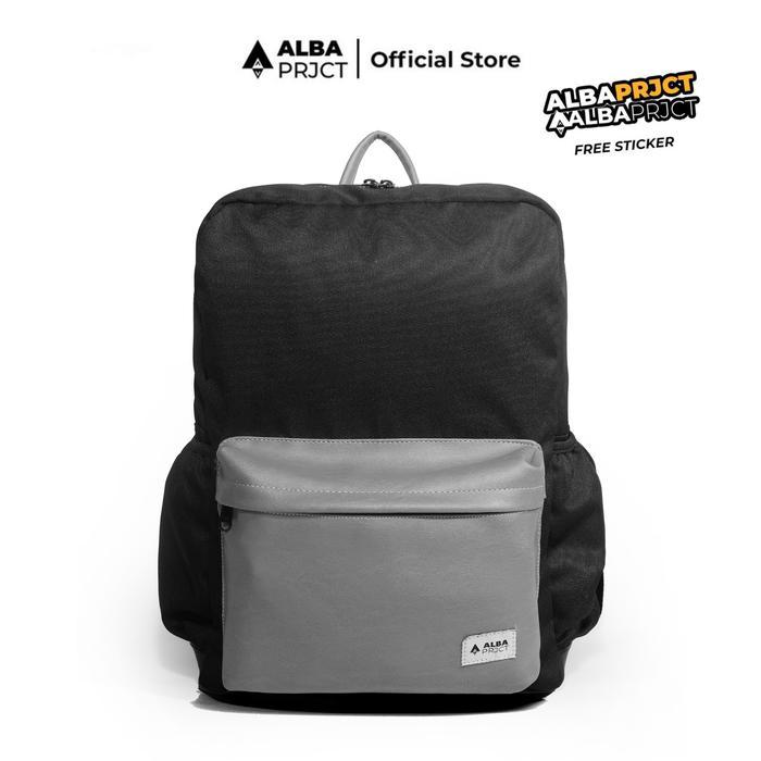 Alba Project - Backpack TEORIA - Tas Ransel Laptop Pria Wanita Kulit