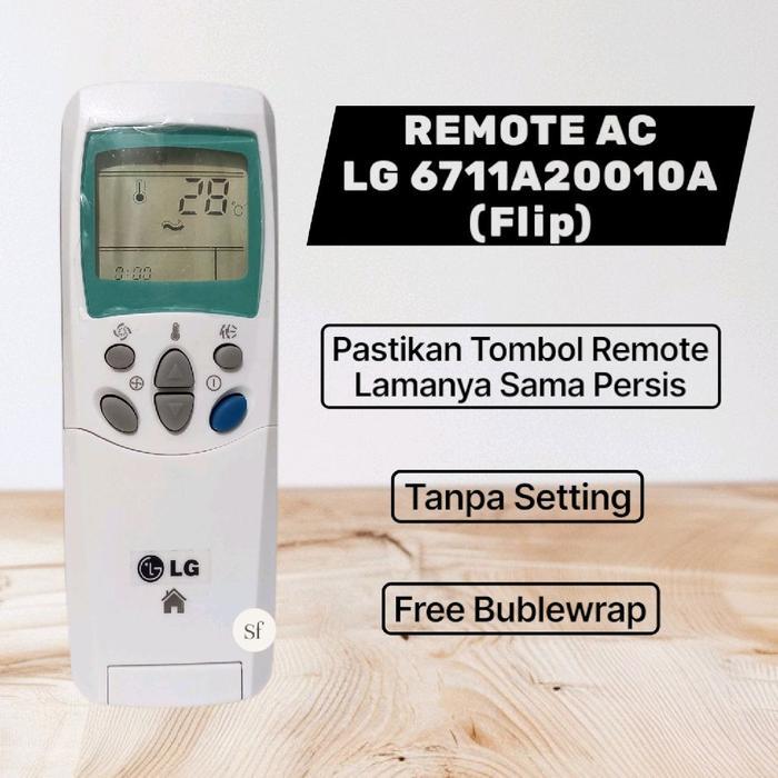 "New" Remot / Remote AC LG (FLIP) 6711A20010A