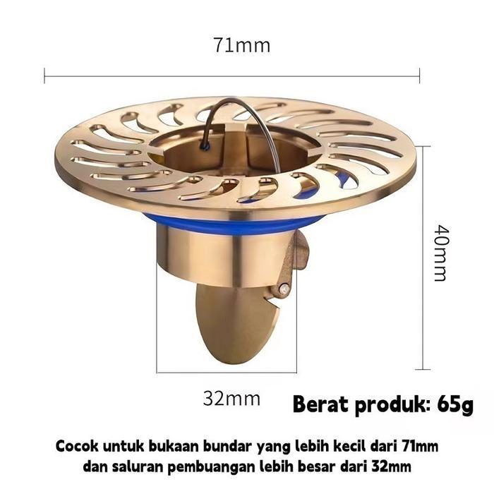 Katup Penutup Saluran Air Penutup Saluran Air kamar mandi wastafel Kamar Mandi Satu Arah Anti Bau