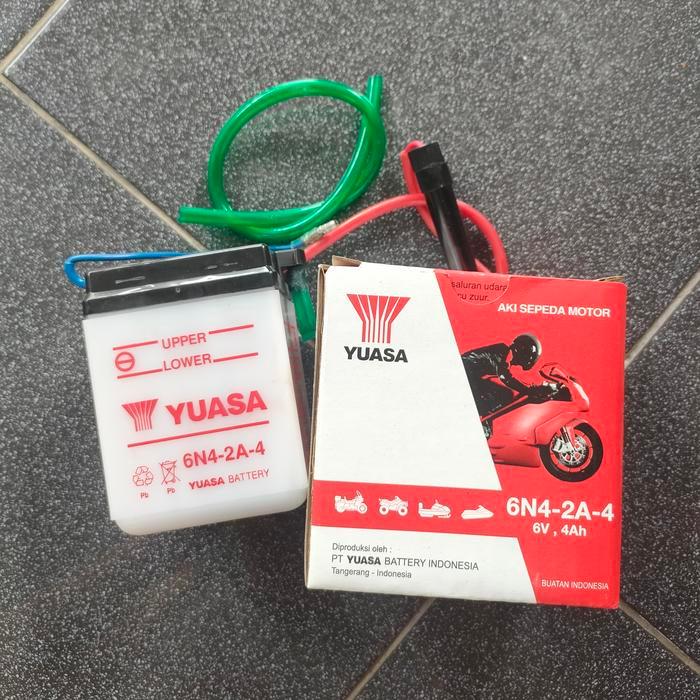 Aki Yuasa 6N4-2A-4 6V 4Ah Honda Win