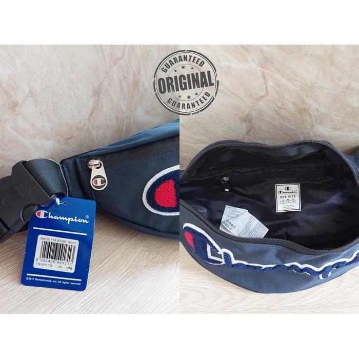 Champion Tas Pinggang Original Champion Waist Bag Rochester Tas Pinggang Pria Cowo 100% Asli Size