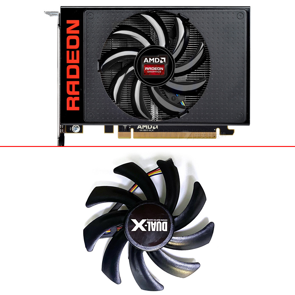 Cooling Fan 85MM 4PIN FDC10H12S9-C AMD R9 Fury Nano GPU FAN For Sapphire R9 Nano 4G HBM Graphics Car