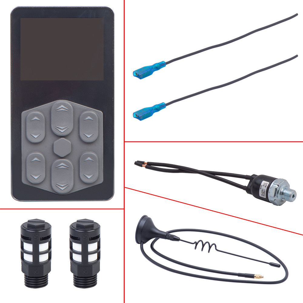 100% NEW AIR MANAGEMENT KIT AIR SUSPENSION SYSTEM ELECTRONIC CONTROLLER SYSTEM WITH 1PCS 5GALLON AIR