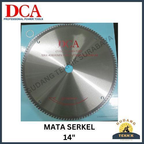 DCA MATA GERGAJI ALUMUNIUM 14 120T CIRCULAR SAW BLADE / 14 INCH