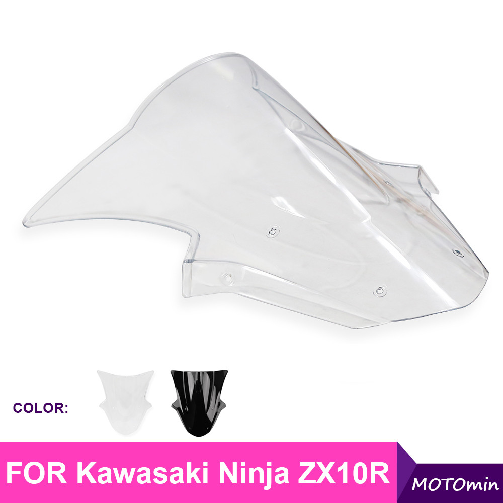 For Kawasaki Ninja ZX10R ZX-10R ZX 10R 2011-2015 Motorcycle Windshield WindScreen